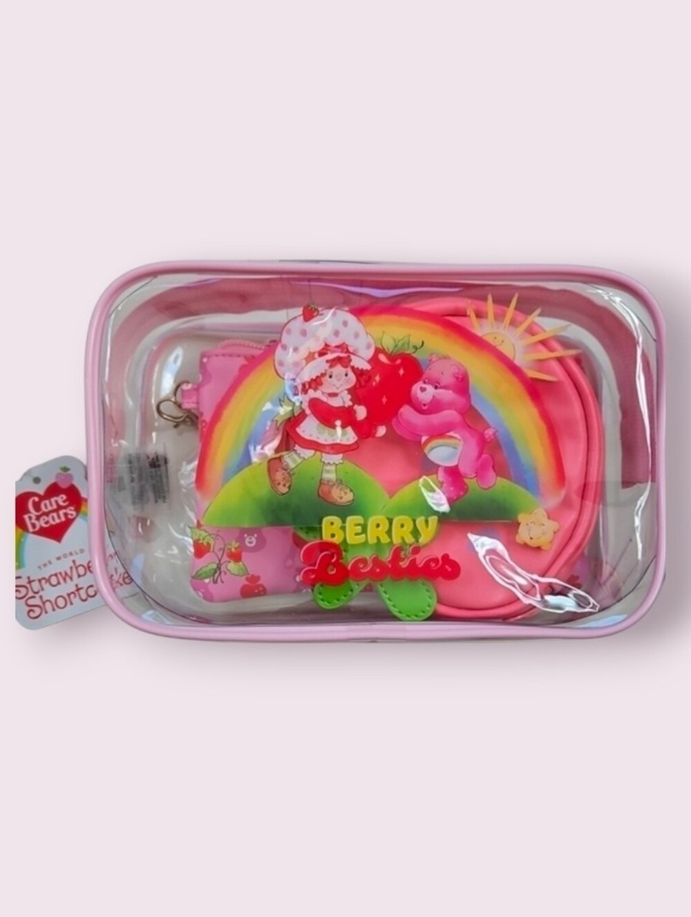 Care Bears And Strawberry Shortcake Cosmetic Bag